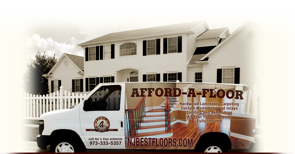Afford-A-Floor Work Van